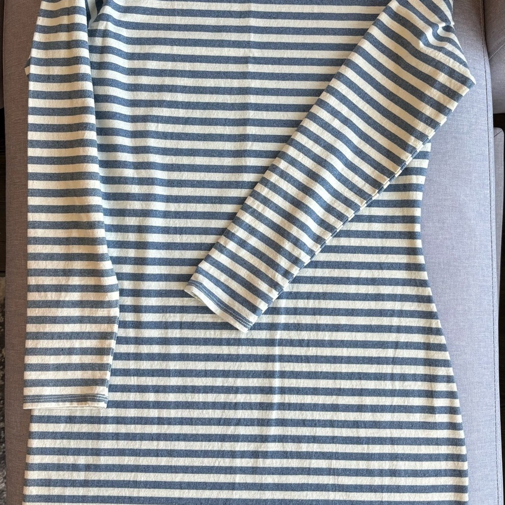 Striped Long Sleeve Dress